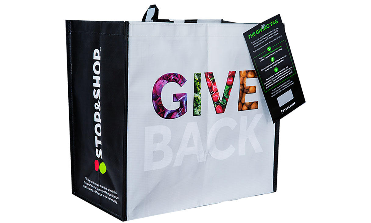 stop and shop reusable shopping bags