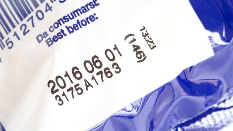 food product date labels