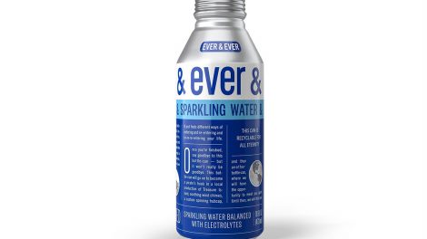 Ever & Ever canned water, sparkling