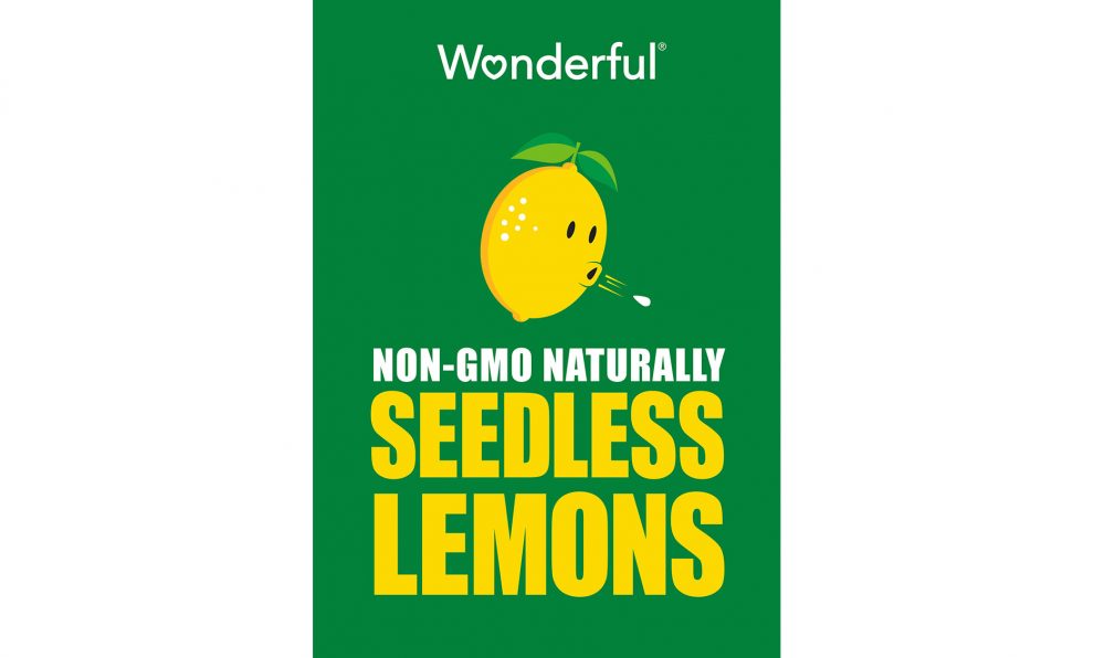 seedless lemons, Wonderful Co.