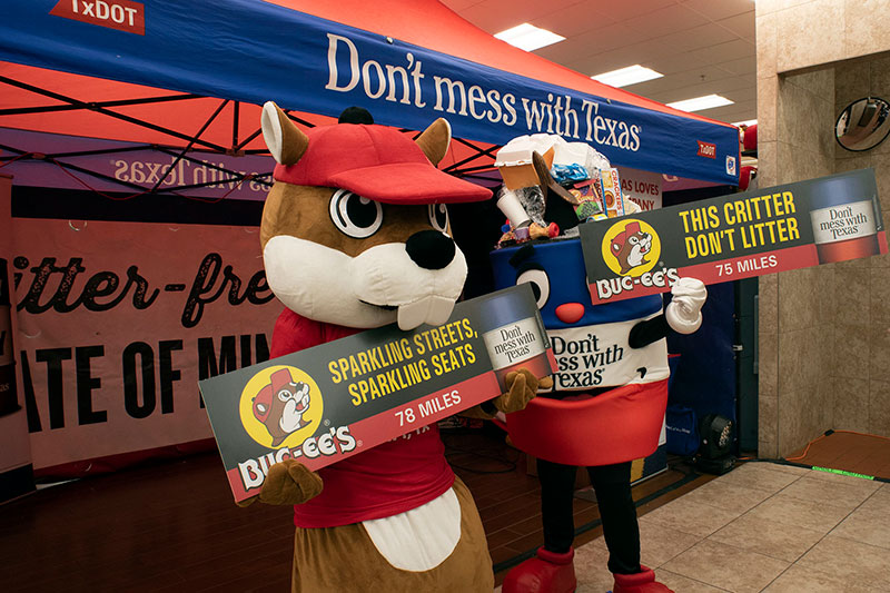 Texas DOT + Buc-ee's