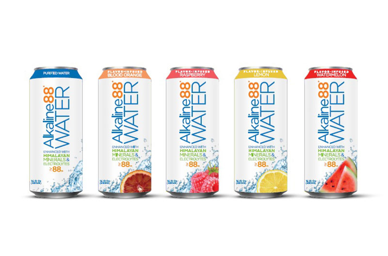 The Alkaline Water Co. canned line