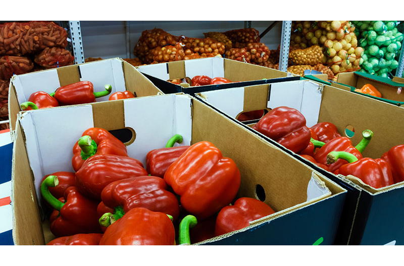 corrugated produce boxes