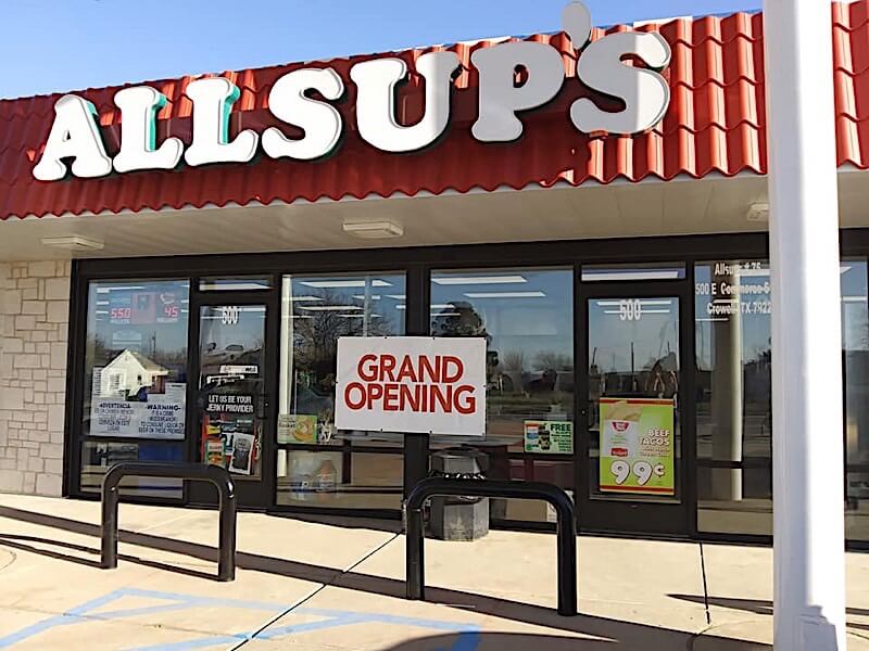 Yesway Allsup's in Crowell, Texas.