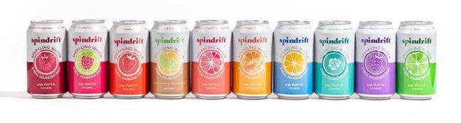 Spindrift sparkling water