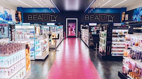 H-E-B beauty department