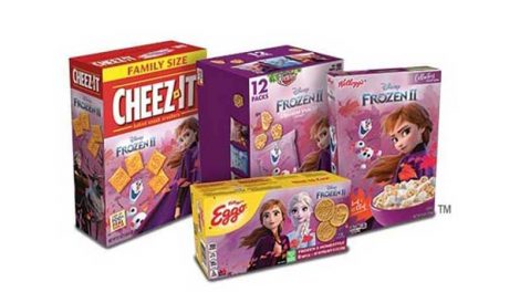 Kellogg Co. Frozen 2 waffles, cereal