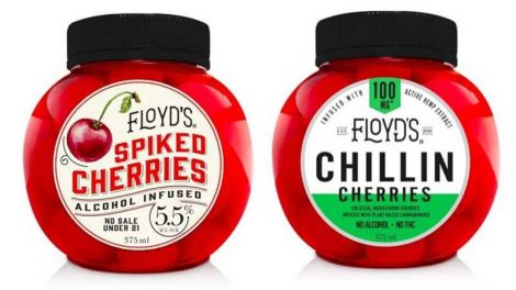 Spiked and Chillin CBD cherries