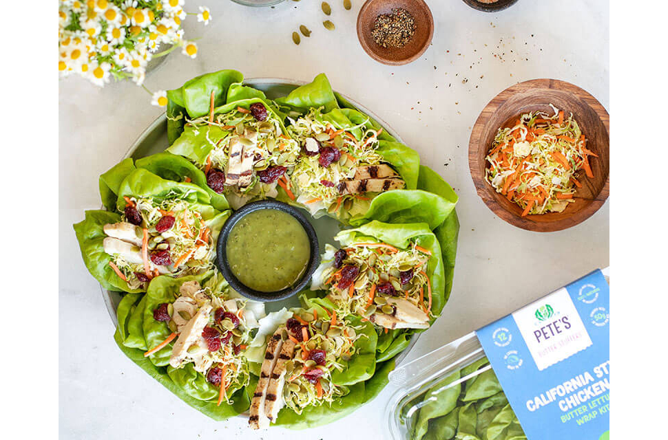 Pete's Butter Stuffers lettuce wraps