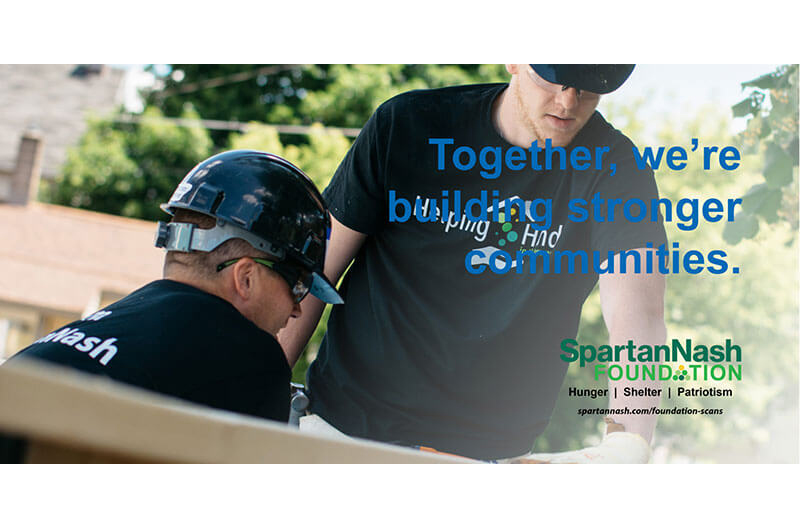 SpartanNash Foundation Habitat for Humanity scan campaign