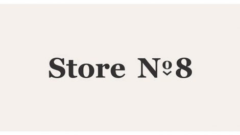 Store No. 8 logo Jet black Walmart