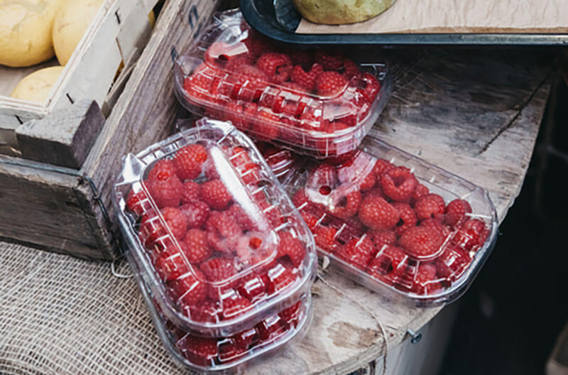 Berry Growers recycling clamshell