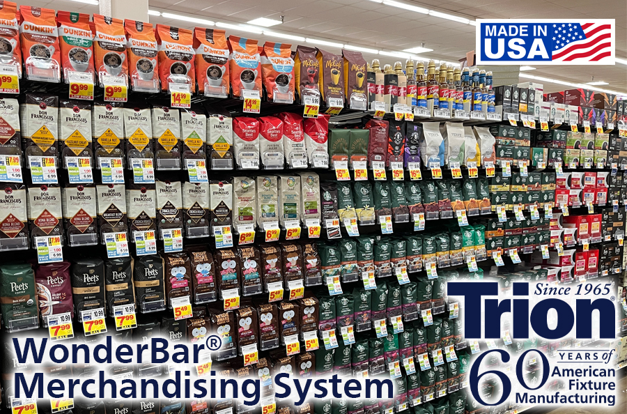 Trion coffee merchandising