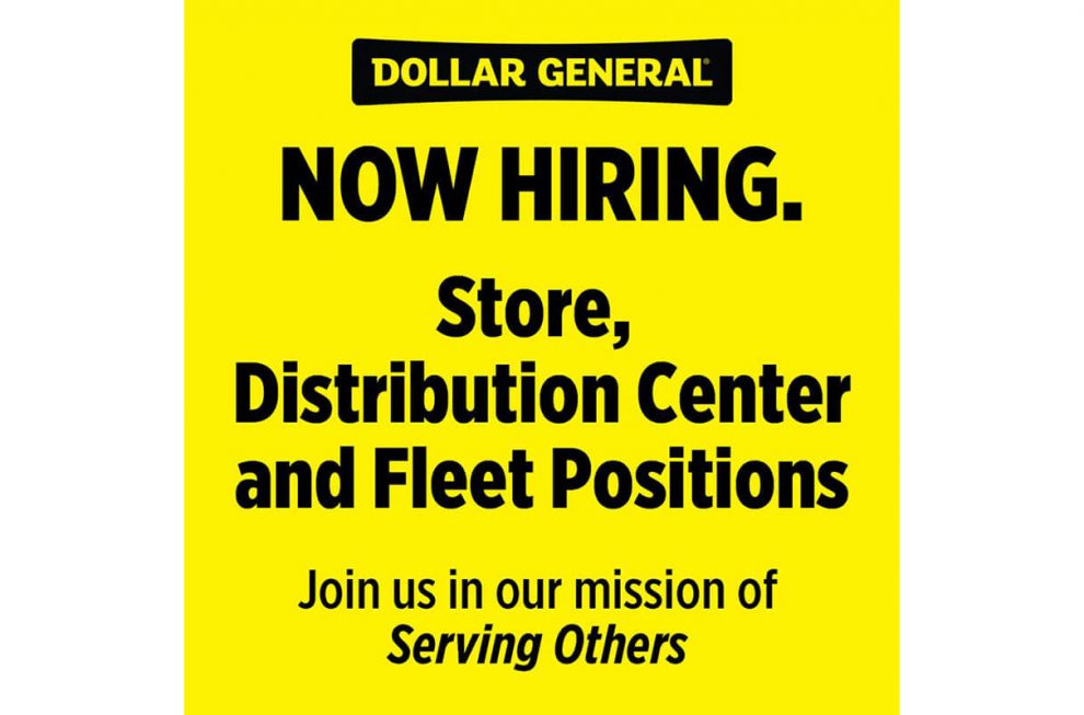 Dollar General hiring Covid-19