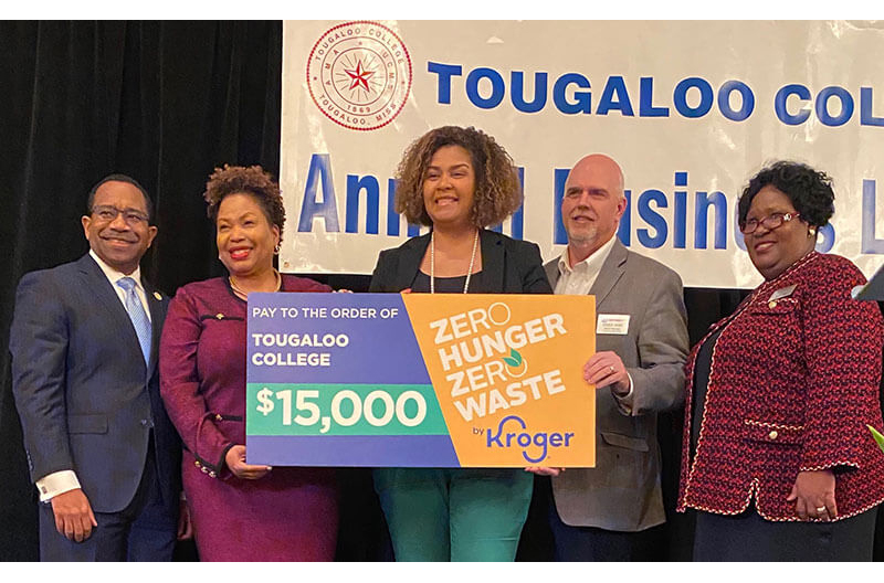 Kroger HBCU food pantries Tougaloo