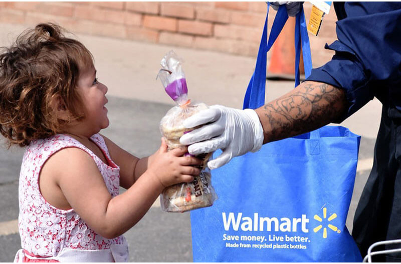 Walmart Covid-19 coronavirus pandemic