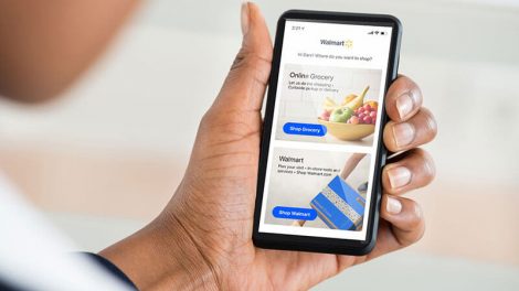 Walmart mobile app consolidate