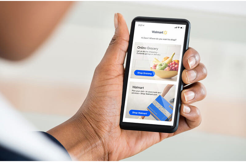 Walmart mobile app consolidate
