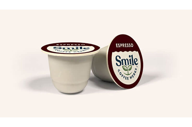 Smile Coffee Werks compostable pods