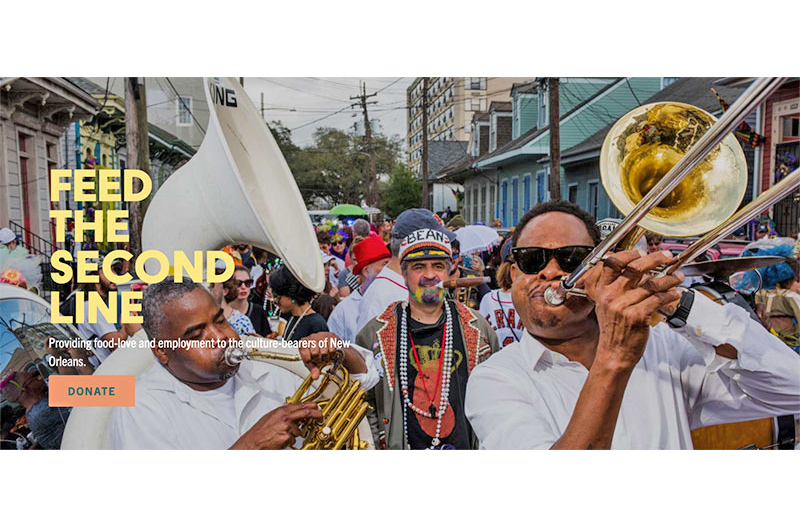 Feed the Second Line, krewe, Rouses