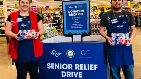 Kroger, Covid-19, seniors