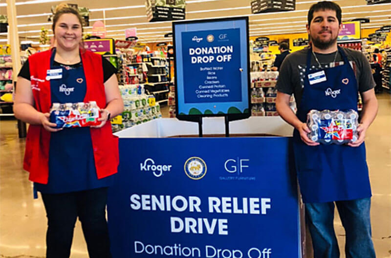 Kroger, Covid-19, seniors