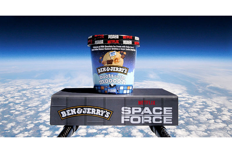 Ben & Jerry's Boots on the Moon Space Force