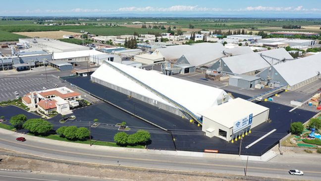 Blue Diamond Growers bulk warehouse