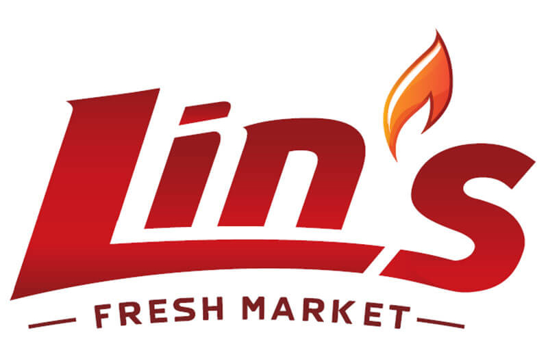 Lin's Fresh Market logo, Rosie