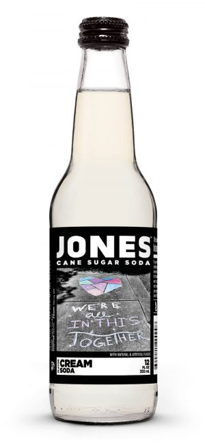 Jones Soda Messages of Hope chalk art