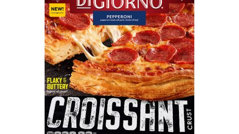 DiGiorno croissant crust pizza