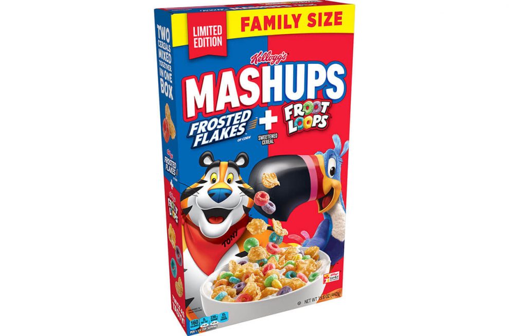 Kellogg Mashups cereal