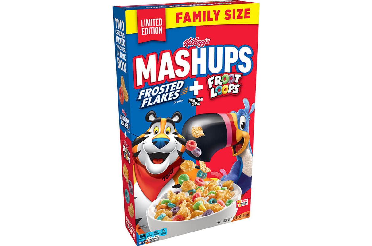 Kellogg Mashups cereal