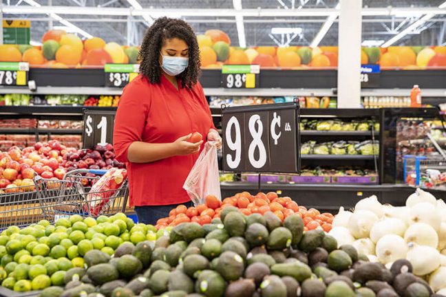 Walmart face coverings