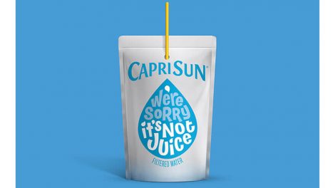 Capri Sun filtered water