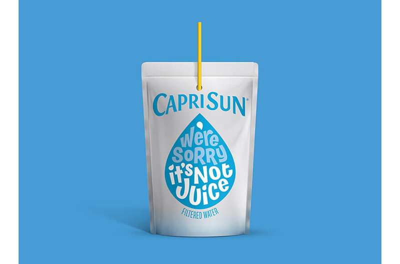 Capri Sun filtered water