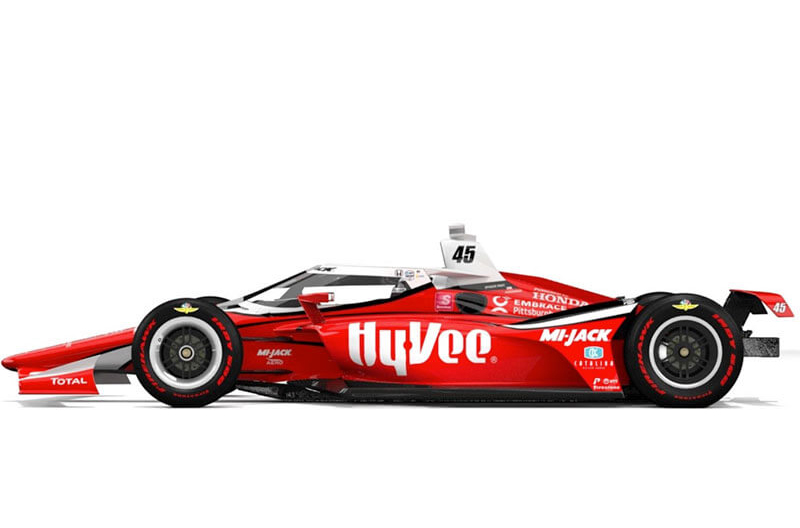 Hy-Vee Indy car