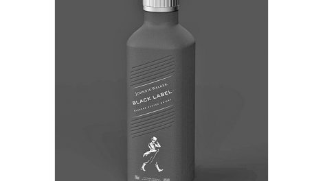 Diageo paper-based spirit bottle