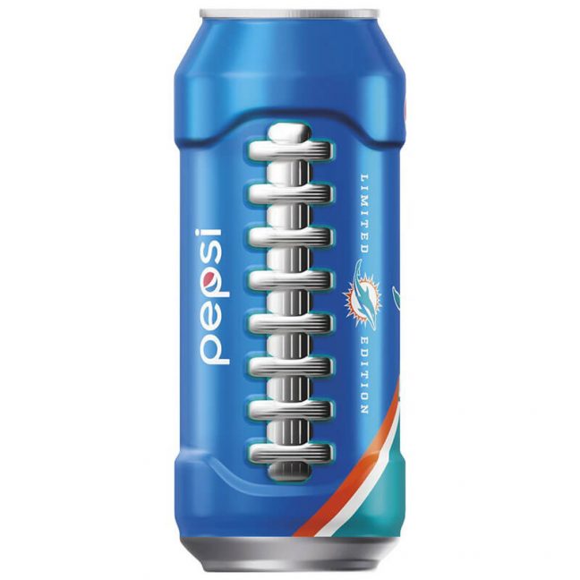 Pepsi laces cans