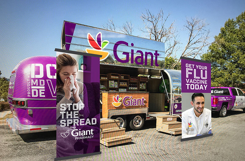 Giant Food mobile flu clinics