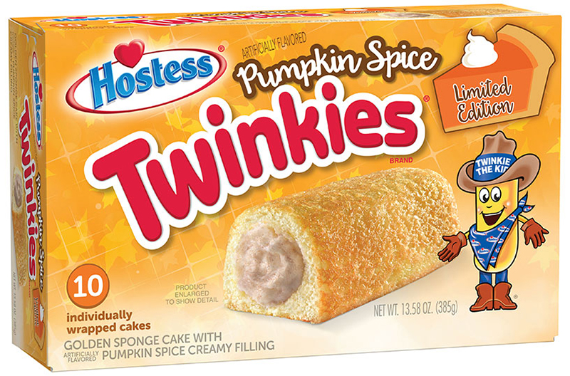 Hostess Twinkies fall flavors