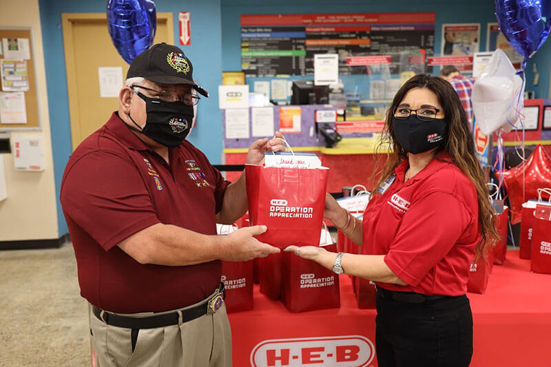 H-E-B Veterans Day