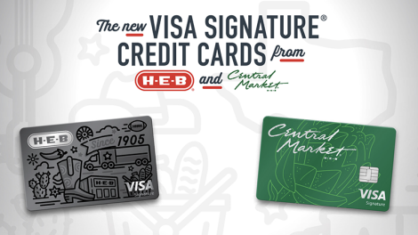 Visa credit cards H-E-B Central Market