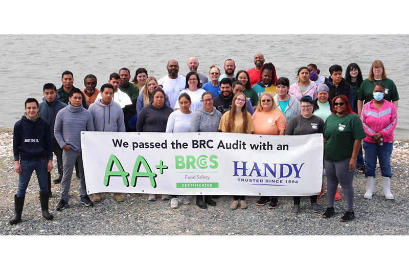 Handy Seafood receives AA+ certification