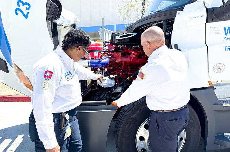 Walmart debuts natural gas trucks