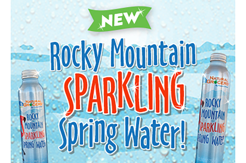 Natural Grocers sparkling water