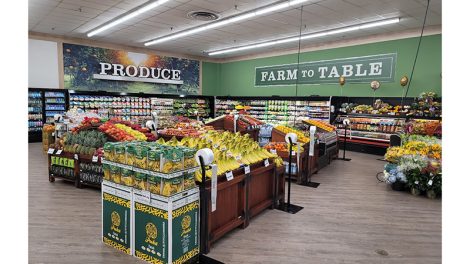 Corner Market's produce section