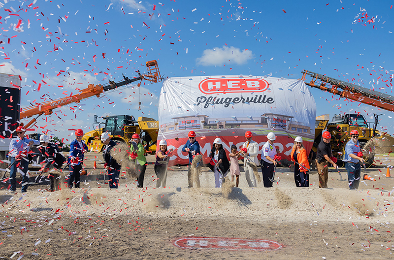 H-E-B Pflugerville groundbreaking