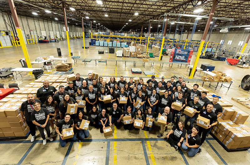 H-E-B military care packages