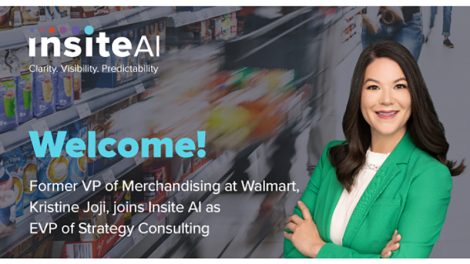 Insite AI banner promoting Kristine Joji as EVP of strategy consulting.